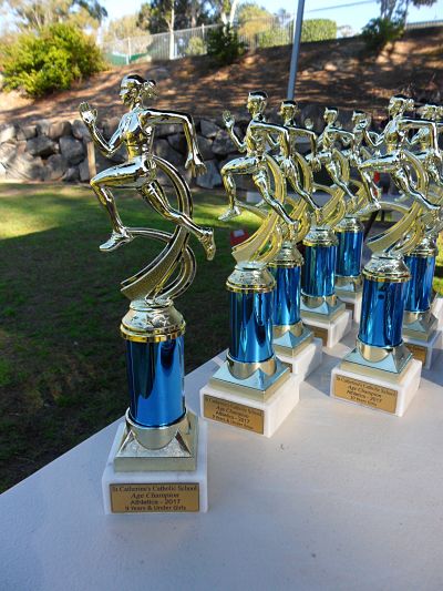 Image of sporting trophies