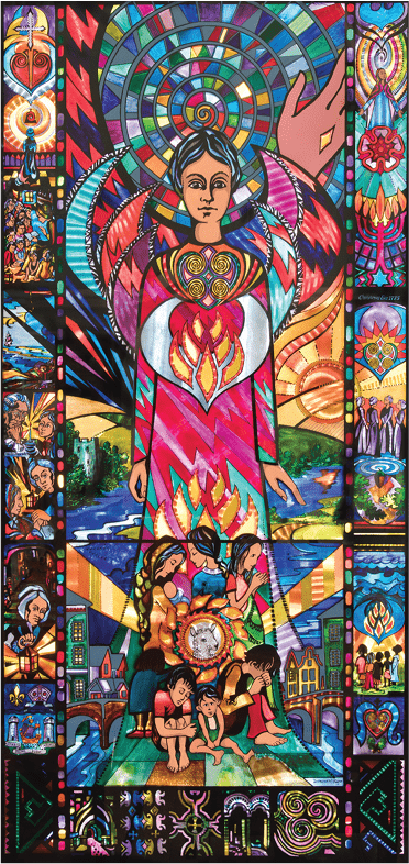 Image of Nano Nagle Icon by Irish artist, Desmond Kyne